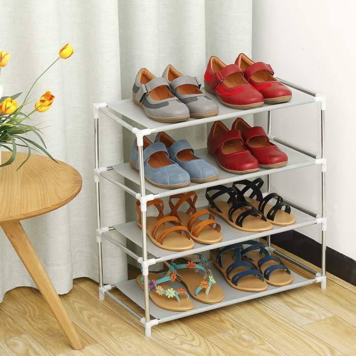 Closet Organization for Shoes