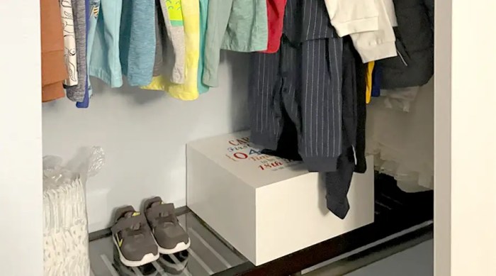 Closet Organization for Kids