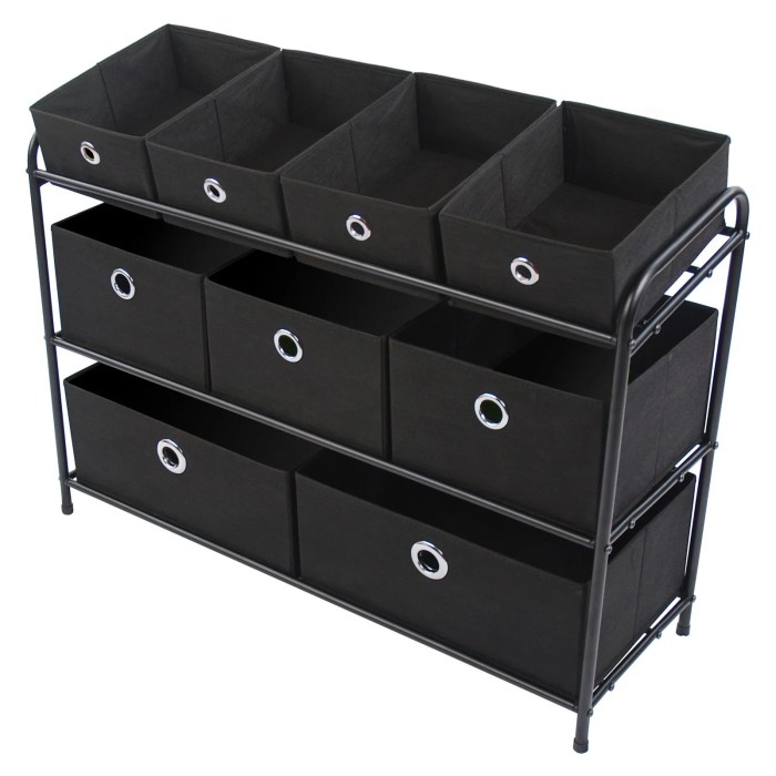 Storage closet organizer bin tier walmart